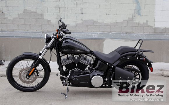 2013 Harley-Davidson Softail Blackline Dark Custom photo